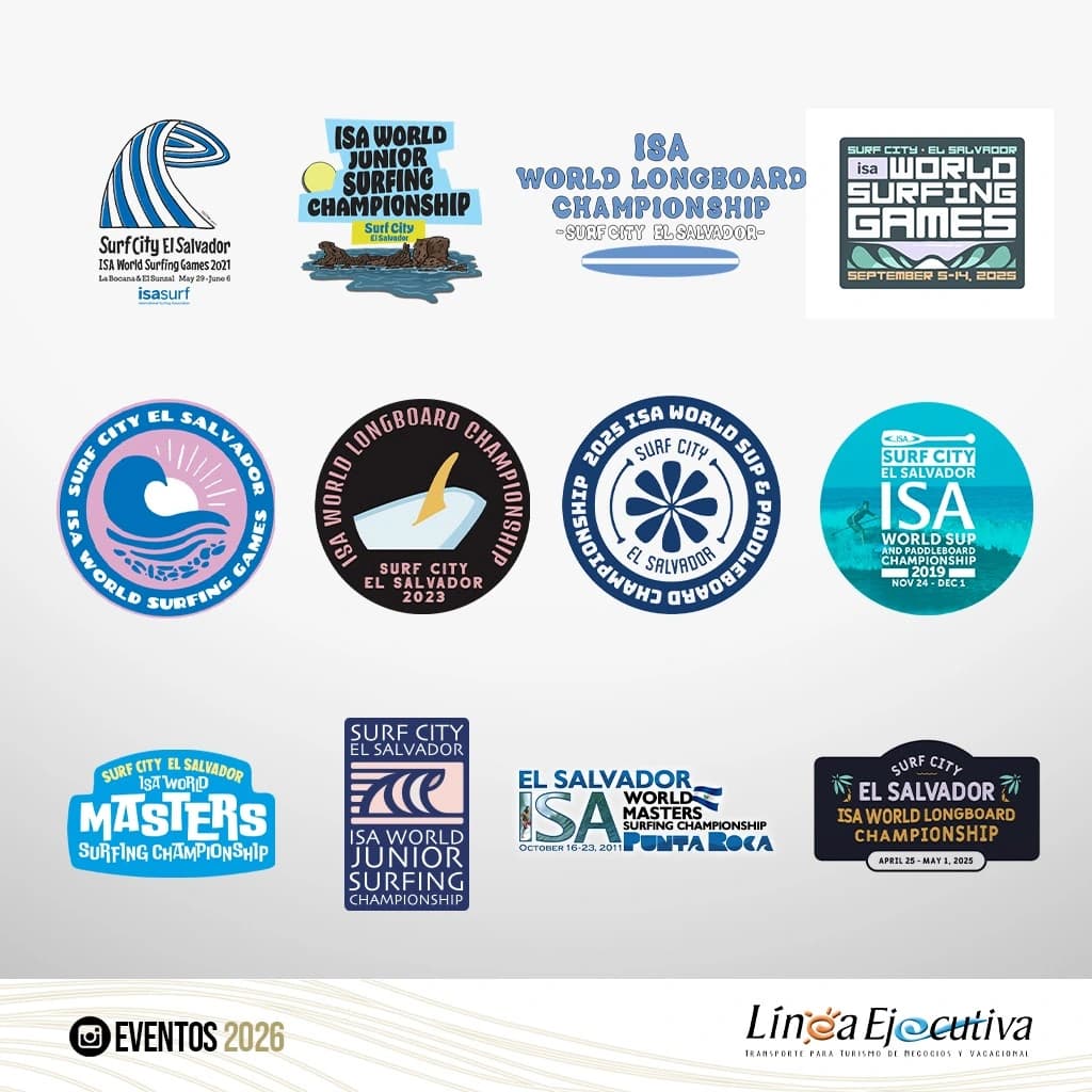 Ocho años movilizando el surf mundial: Línea Ejecutiva, el transporte oficial de los campeonatos ISA